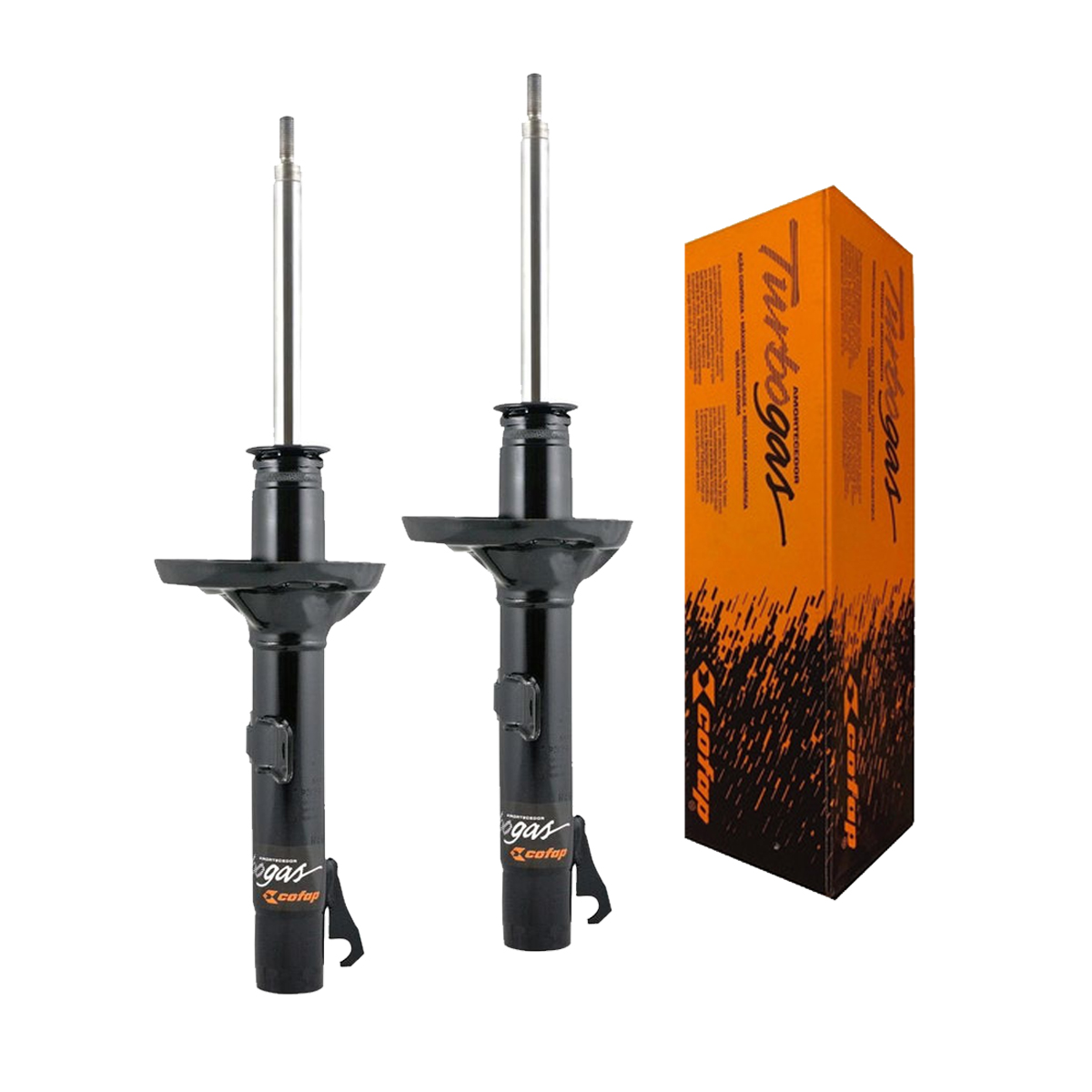 2 Amortecedores Dianteiros Escort Sapão Logus Pointer 1994 1995 1996