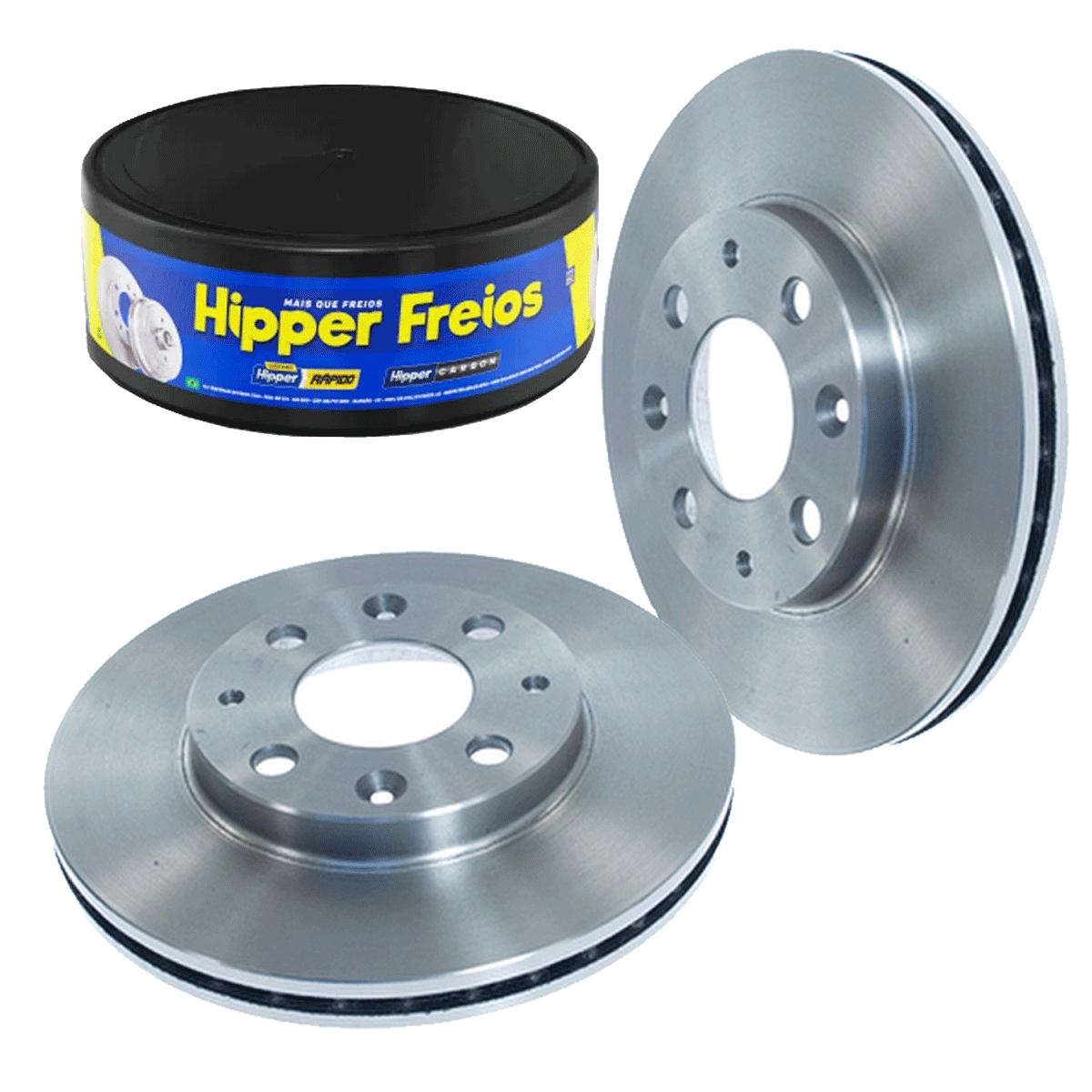 2 Disco Freio Honda Fit 2003 2004 2005 2006 2007 2008