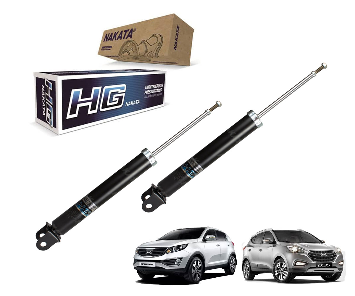 2 Amortecedor Traseiro Ix35 Sportage 2011 Até 2020 4x2 4x4