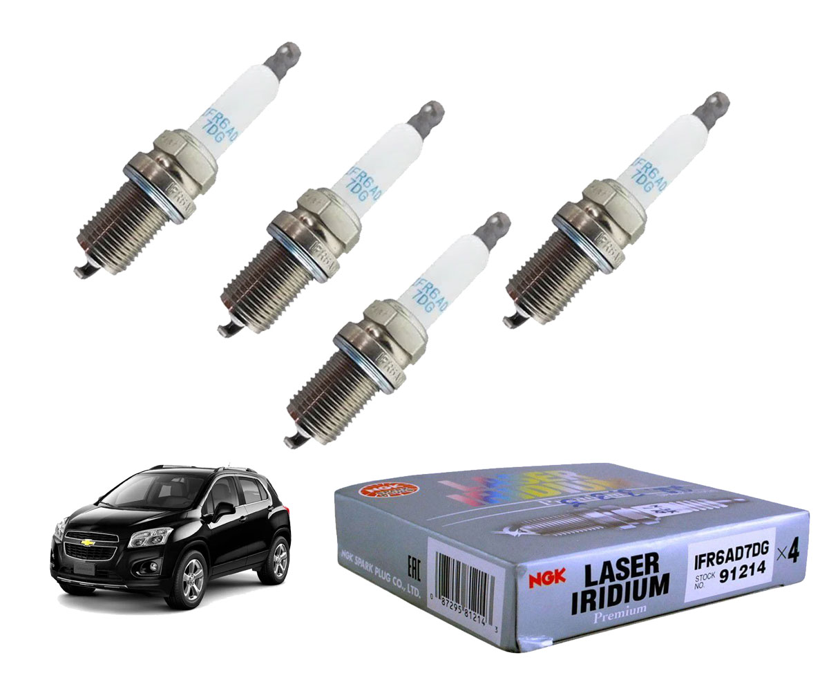 4 Vela Ignição Tracker 1.8 16v Sonic 1.6 16v Flex 2014 2015 2016