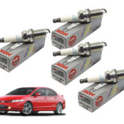 4 Vela Ignição Civic Si 2.0 16v 2007 2008 2009 2010 Gasolina