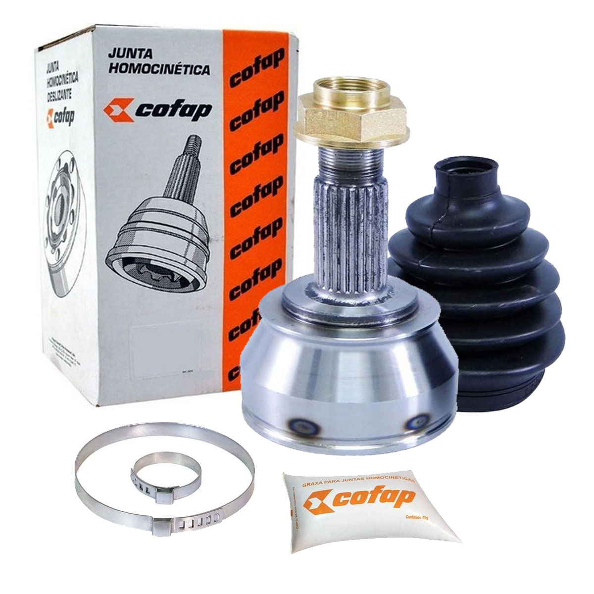 Ponteira Homocinética 24x25 Doblo Palio 1.8 8V 2007 2008 2009 2010