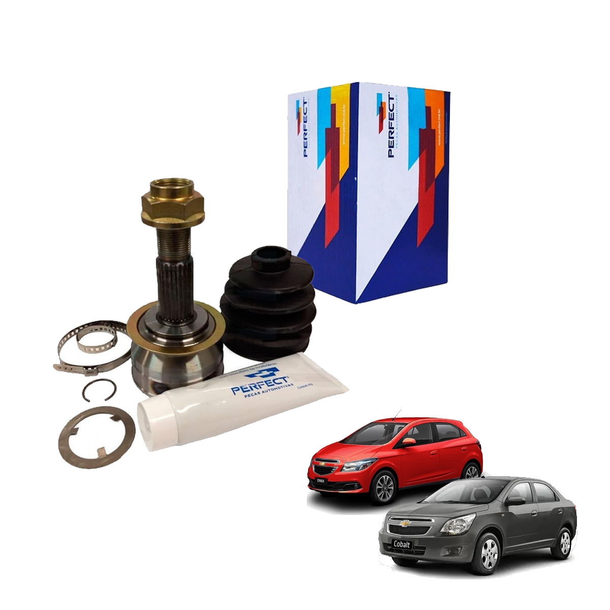 Ponteira Homocinetica Cobalt Onix 1.4 2013 2014 2015 22x25