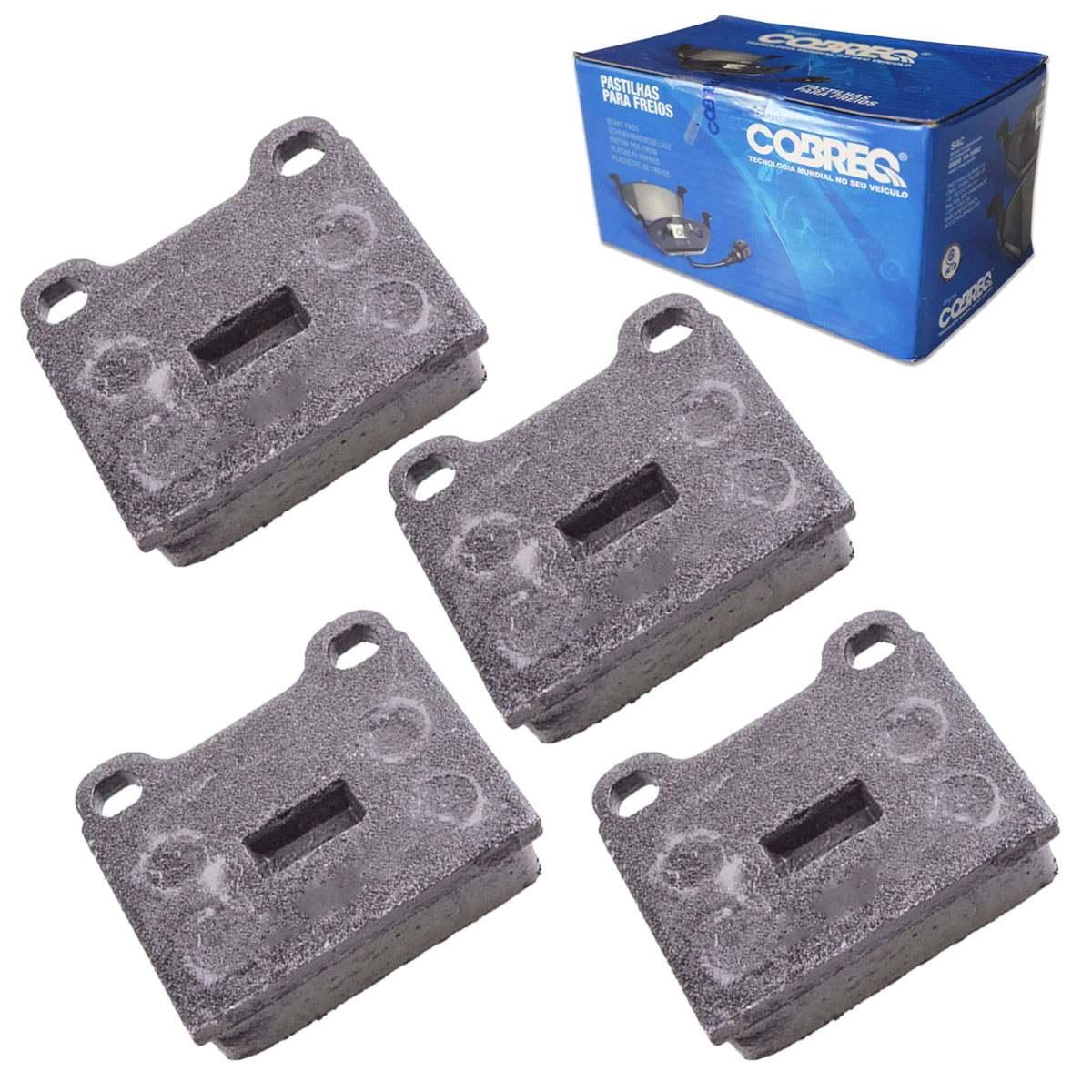 4 Pastilha Freio Voyage 1.6 1985 1986 1987 1988 1989 1990 1991 1992