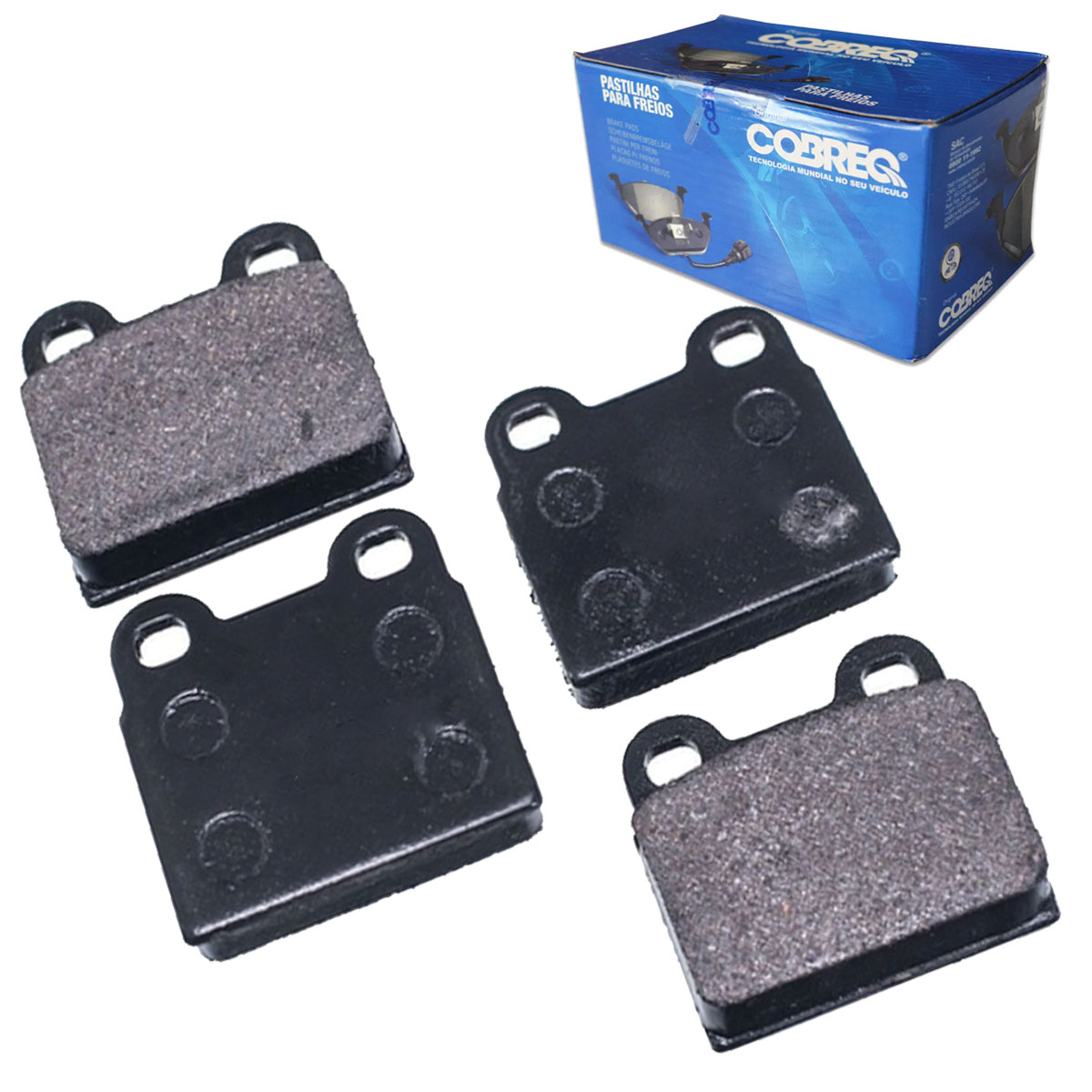4 Pastilha Freio Kombi 2006 2007 2008 2009 2010 2011 2012 2013