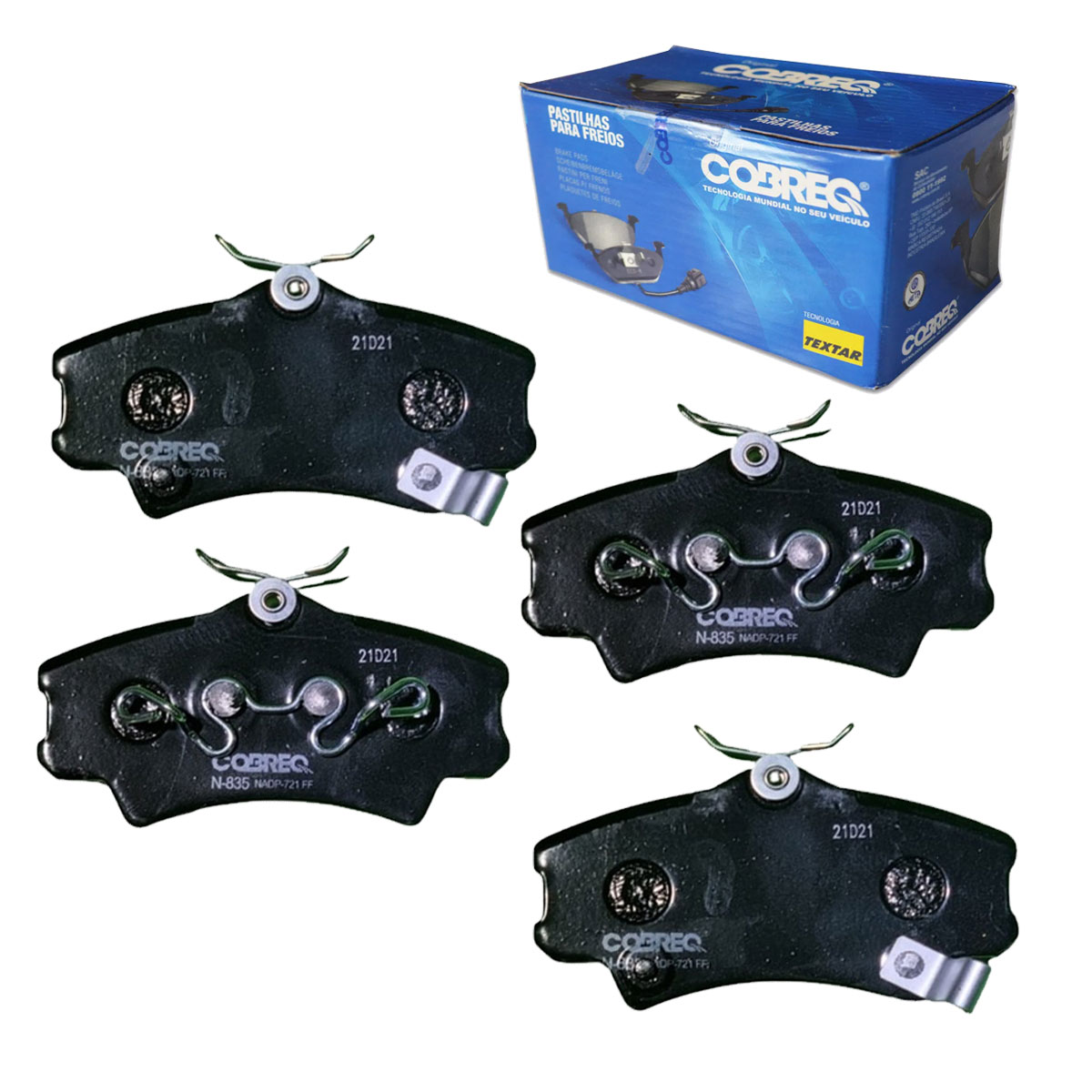 4 Pastilha Freio Dianteira Civic 1.7 16V 2001 2002 2003 2004 2005 2006