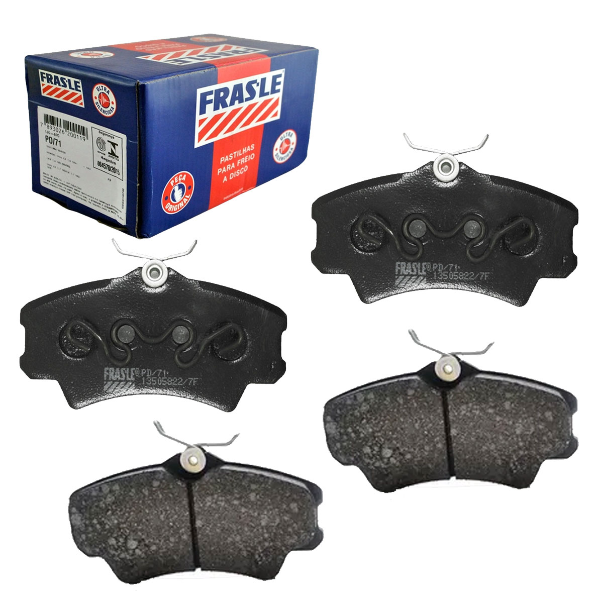 4 Pastilha Freio Dianteira Civic 1.7 16V 2001 2002 2003 2004 2005 2006