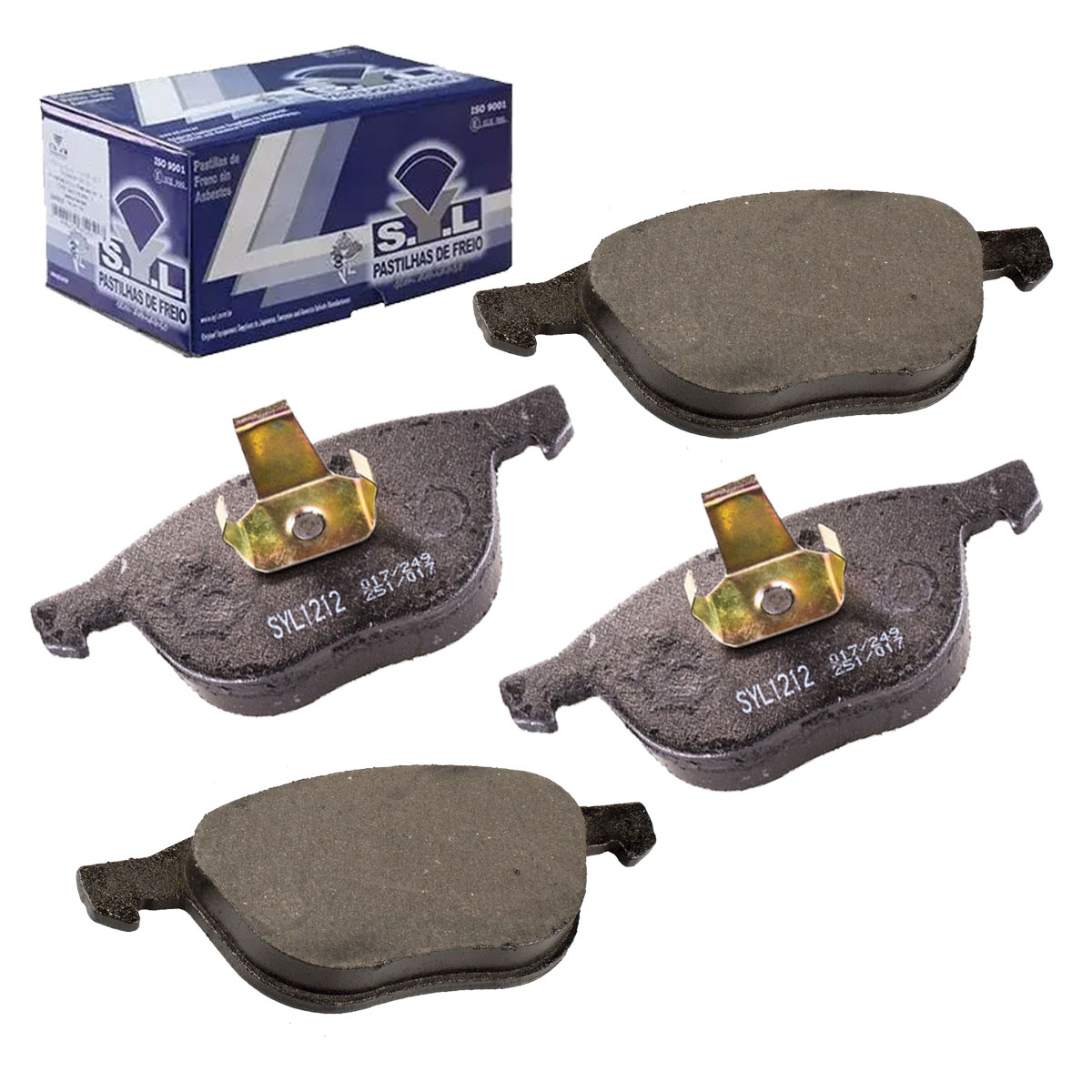 4 Pastilha Freio Ecosport 2.0 16V Automática 2005 2006 2007 2008 2009