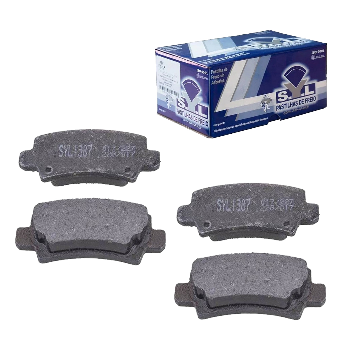 4 Pastilha Freio Traseira Corolla Fielder 2003 2004 2005 2006 2007 2008