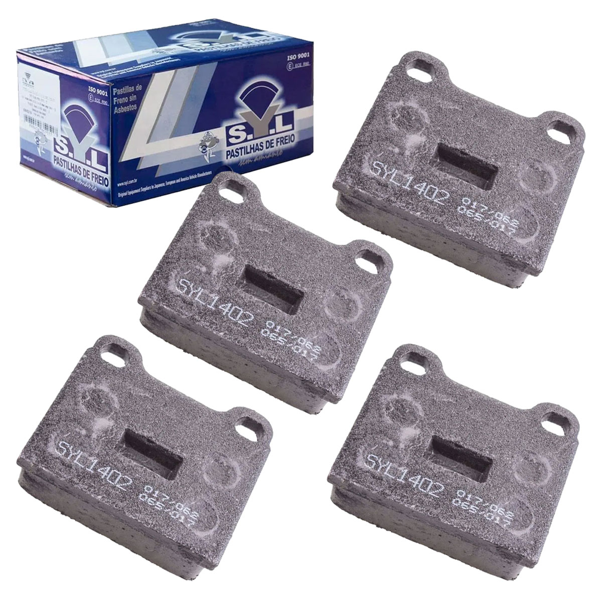 4 Pastilha Freio Voyage 1.6 1985 1986 1987 1988 1989 1990 1991 1992