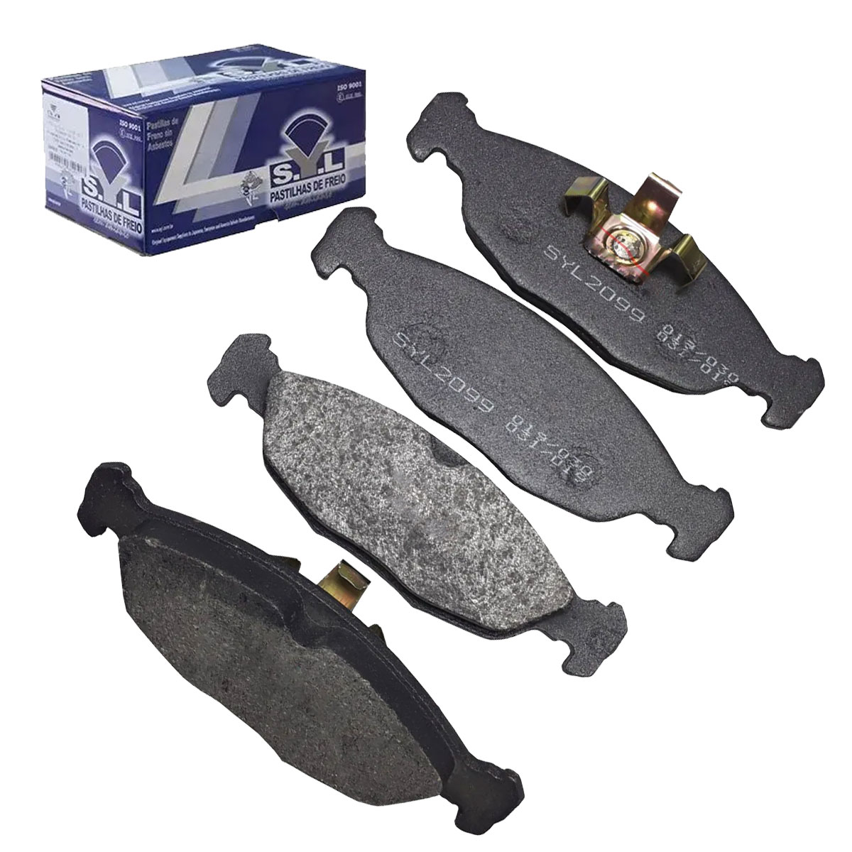 4 Pastilha Freio Corsa Classic 2010 2011 2012 2013 2014 2015 2016 2017