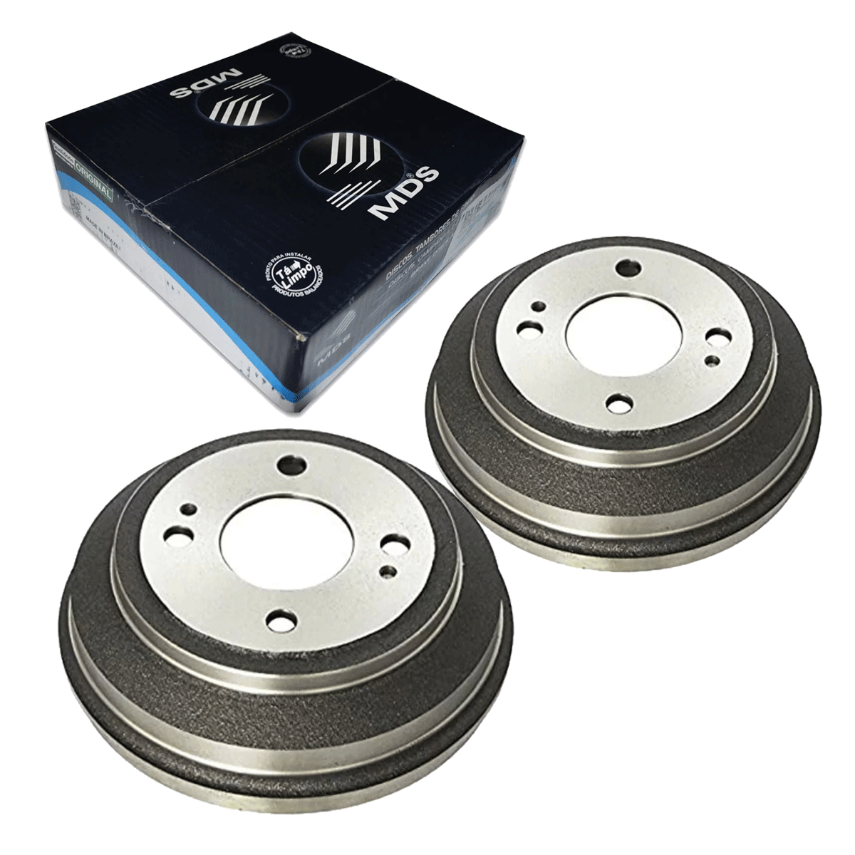 2 Tambor Freio Fit 1.4 2003 2004 2005 2006 2007 2008