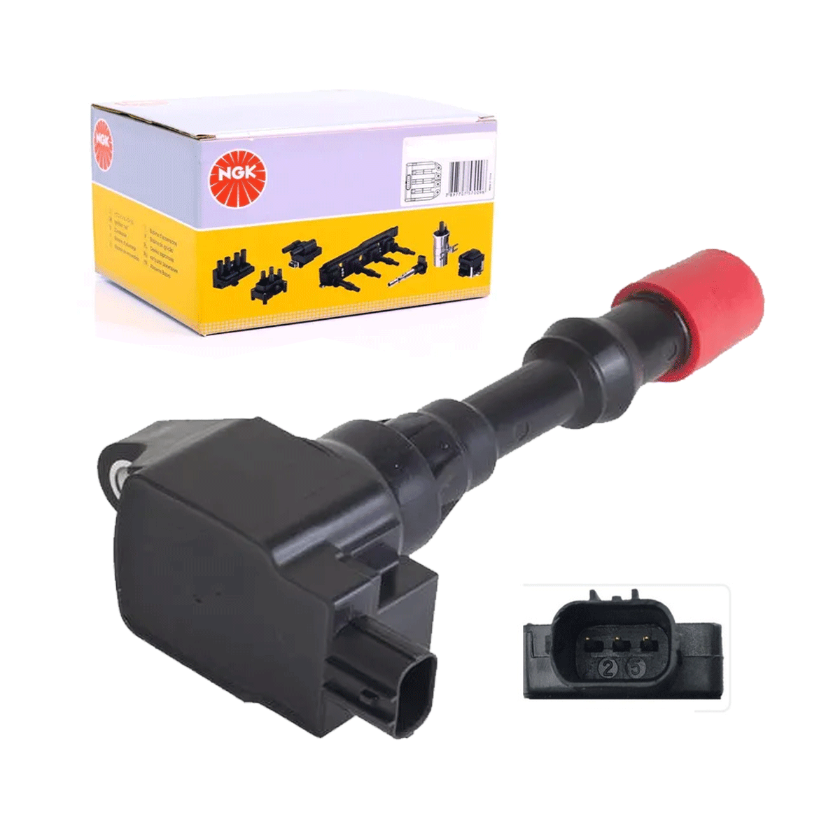 Bobina Ignição Dianteira Fit 1.4 2003 2004 2005 2006 2007 2008