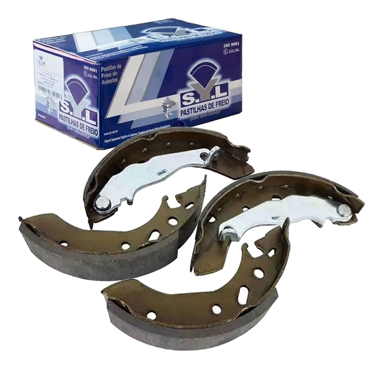 Jogo Sapata Freio Traseira Com Lona Colada Corsa Agile Todos - Imagem 5