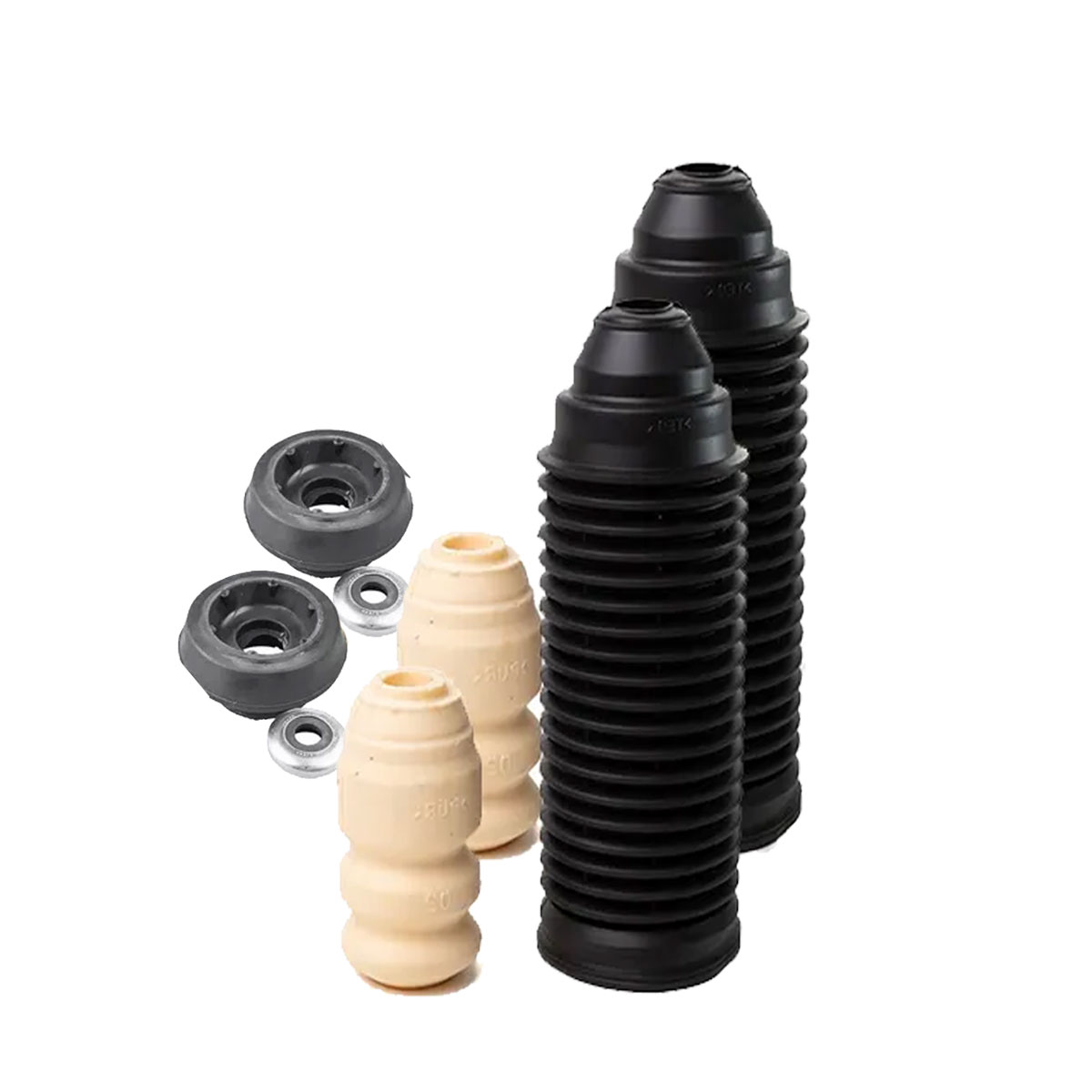 Kit Par Coxim Batente do Amortecedor Dianteiro Polo Classic - Imagem 2