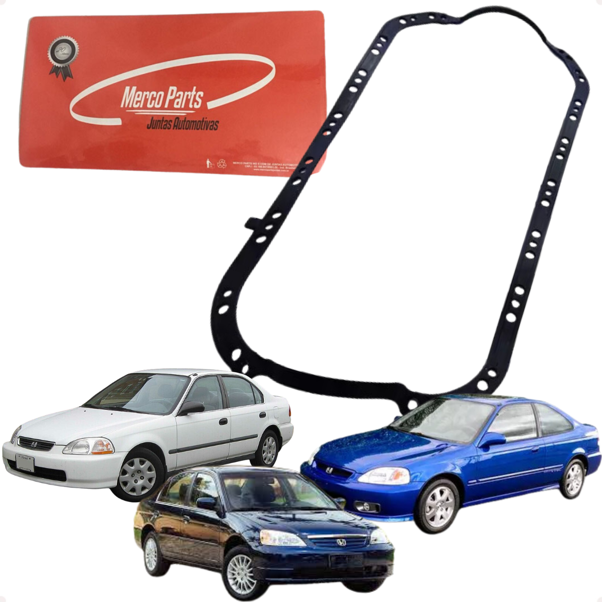 Junta Do Carter Mercoparts Honda Civic 1.6 1.7 16v