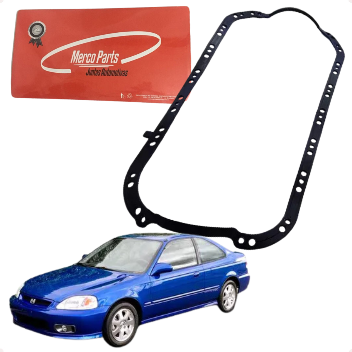 Junta Do Carter Mercoparts Honda Civic 1.6 1.7 16v - Imagem 8