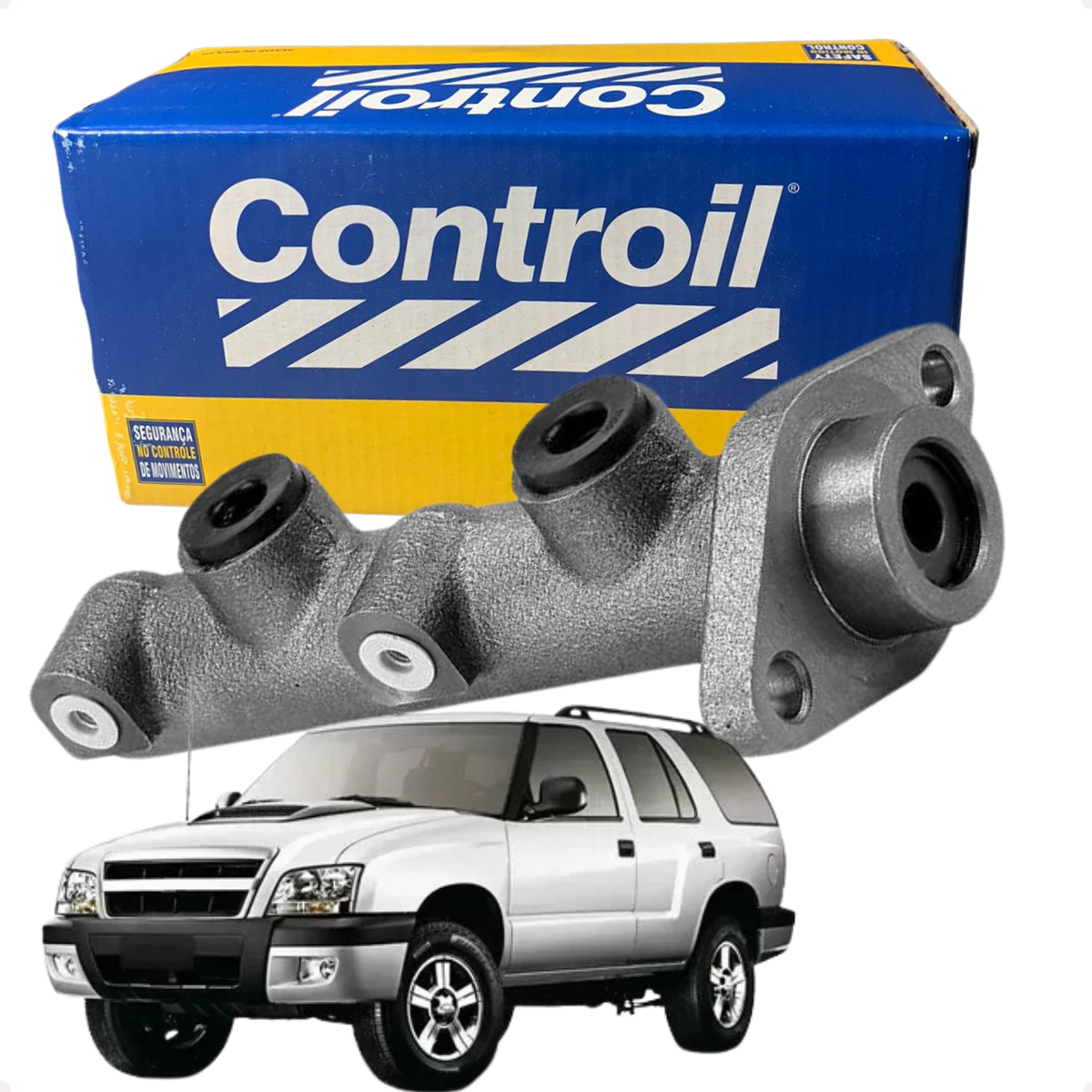 Cilindro Burrinho Mestre Freio S10 Blazer Sem Abs Controil