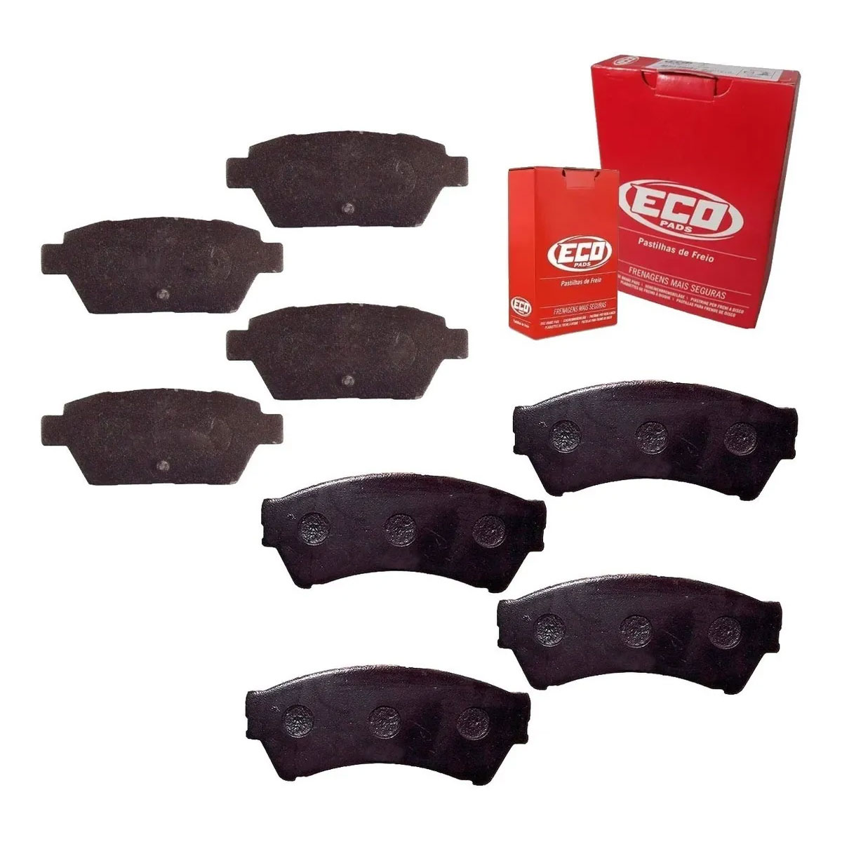 Kit Pastilha Freio Dianteira Traseira Fusion 2010 2011 2012