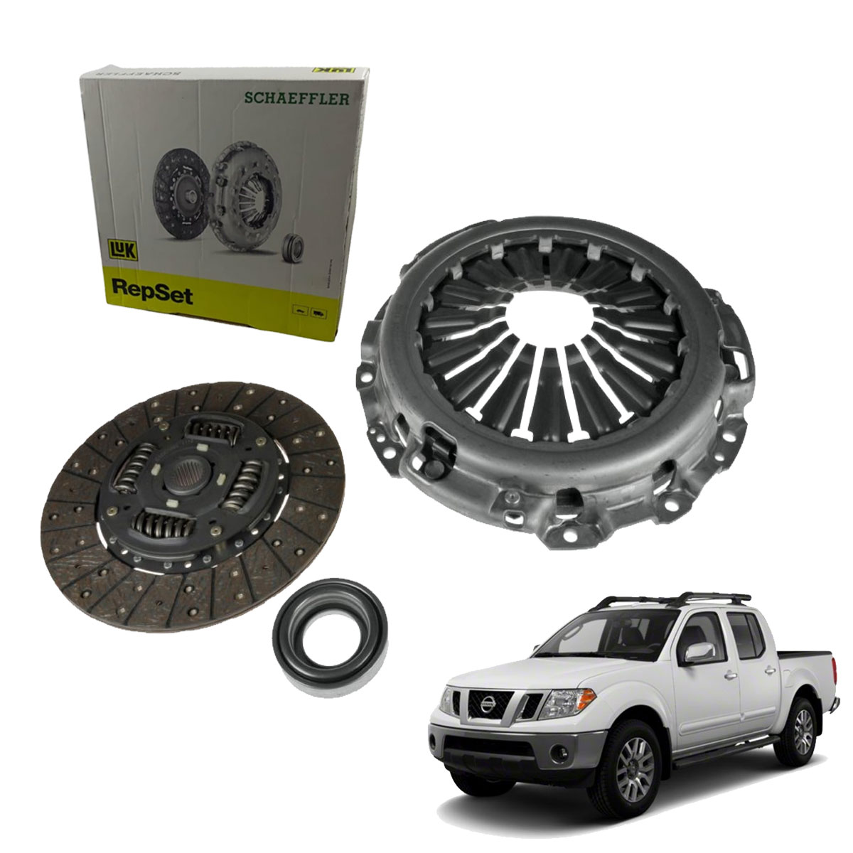 Kit Embreagem Luk Frontier 2.5 Diesel 2008 2009 2010 2011