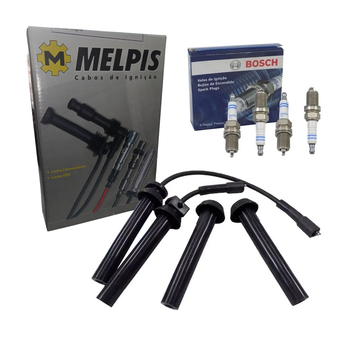 Cabos De Velas + Vela Pajero Tr4 2.0 16v 2004 2005 2006 2007