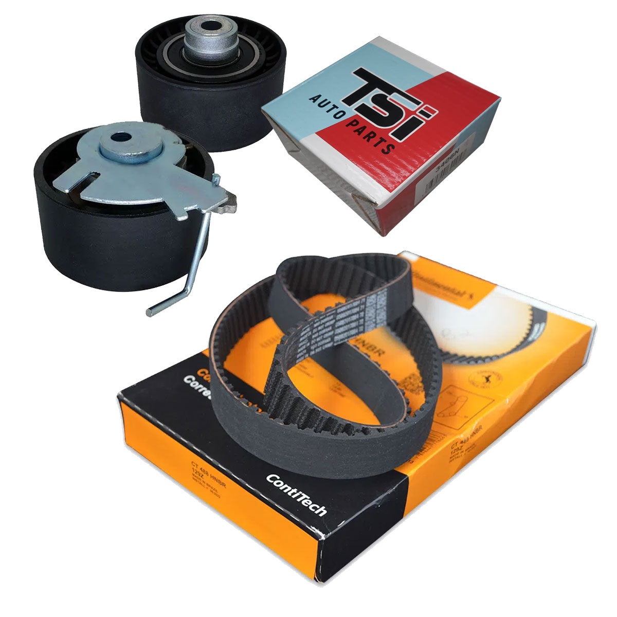 Kit Correia Dentada + Tensor Aircross Picasso Hoggar 1.6 16v