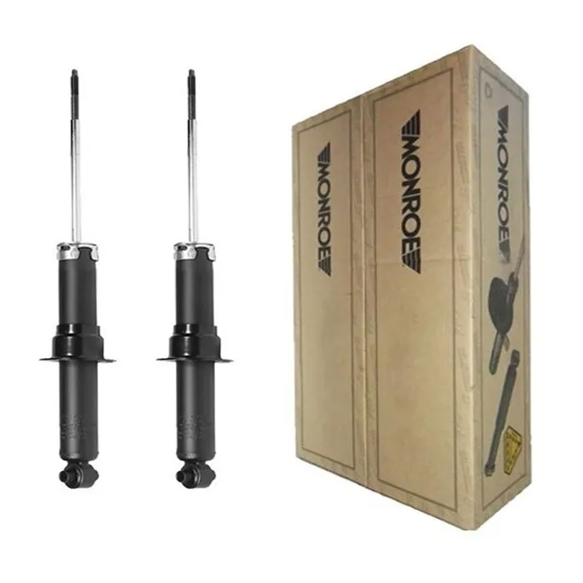 2 Amortecedores Traseiros Dodge Journey 2008 2009 2010