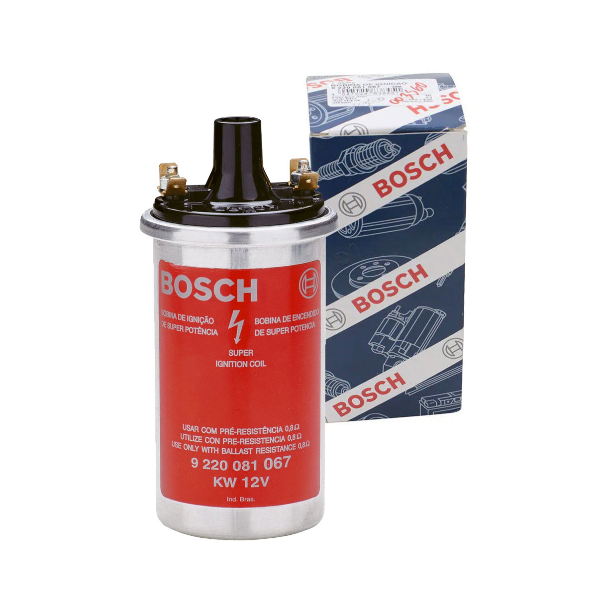 Bobina Ignição Escort Corcel Del Rey 1.6 1986 1987 1988 1989