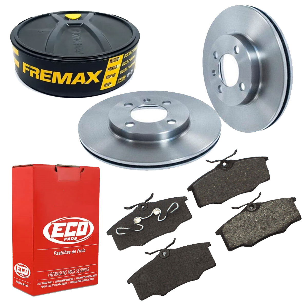 2 Discos Freio + Pastilha Gol G3 G4 2001 2002 2003 2004 2005