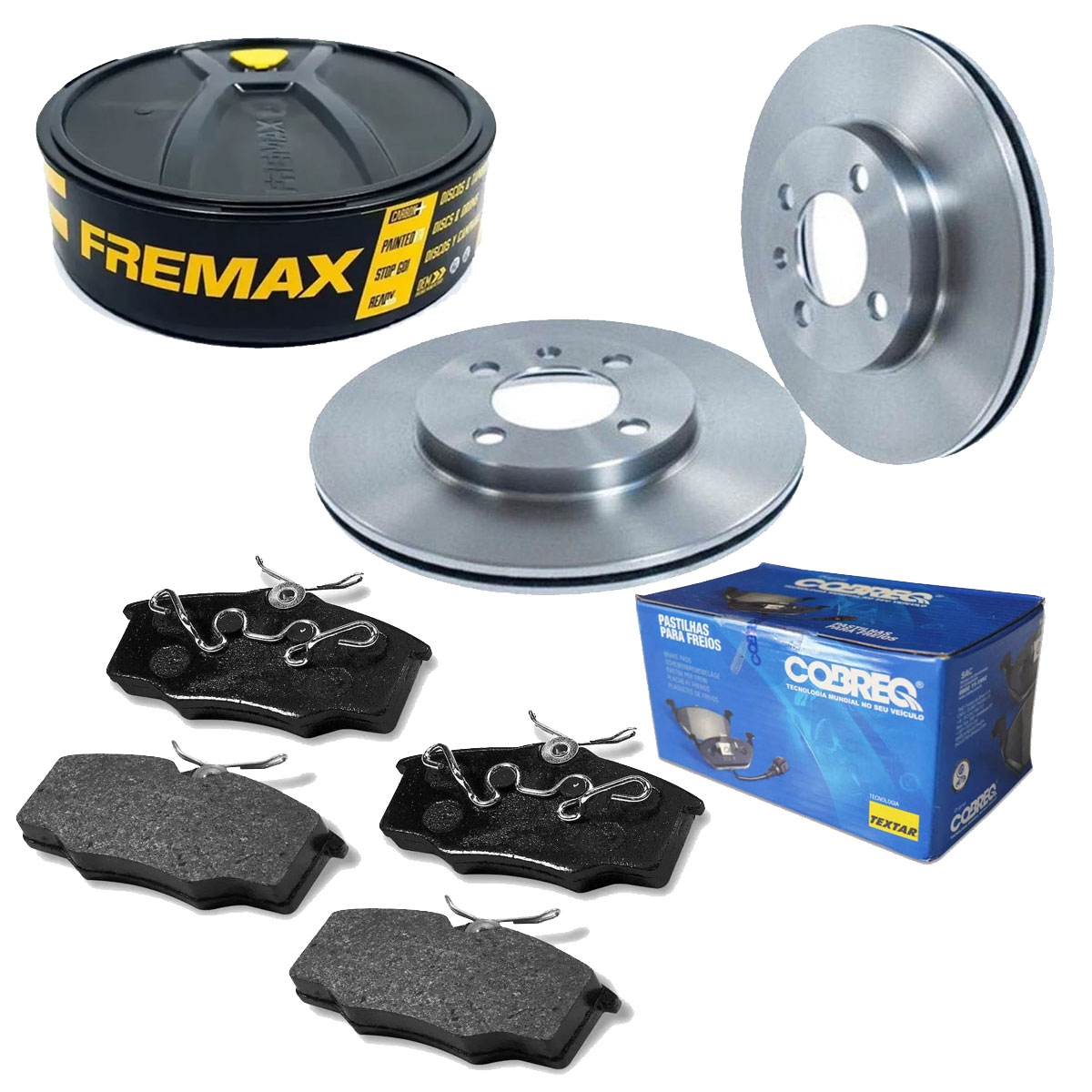 2 Discos Freio + Pastilha Gol G3 G4 2001 2002 2003 2004 2005