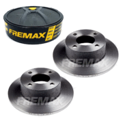 2 Discos Freio Traseiro Audi 80 1992 1993 1994 1995 1996