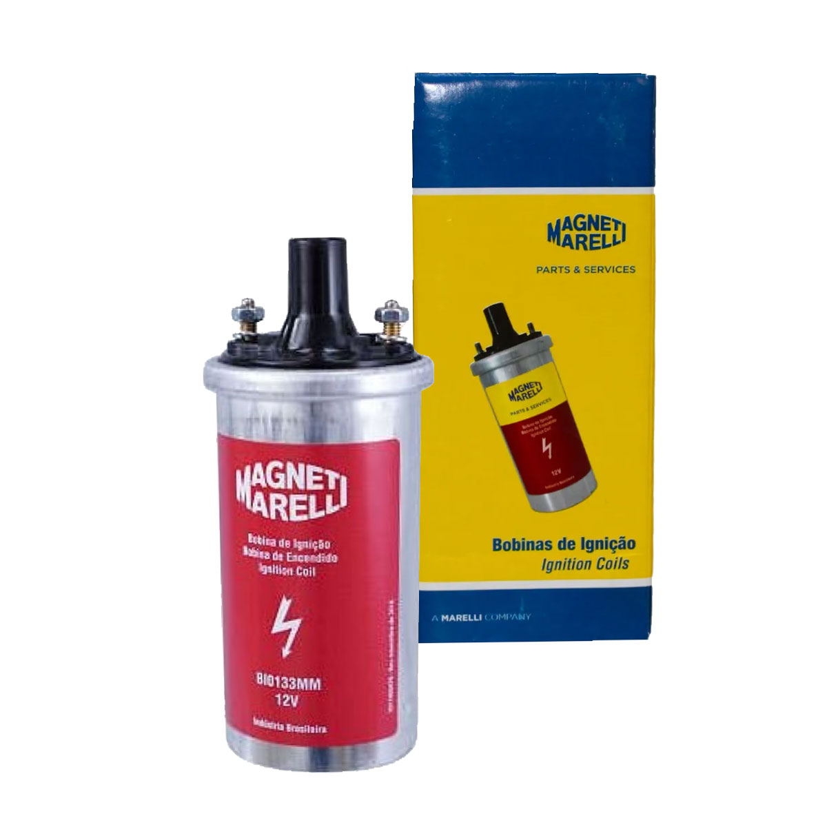 Bobina Ignição Corcel Del Rey Escort 1.6 1986 1987 1988 1989