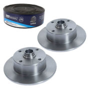 2 Disco Freio Brasilia Fusca Karmann Guia Variant TL X12 x20