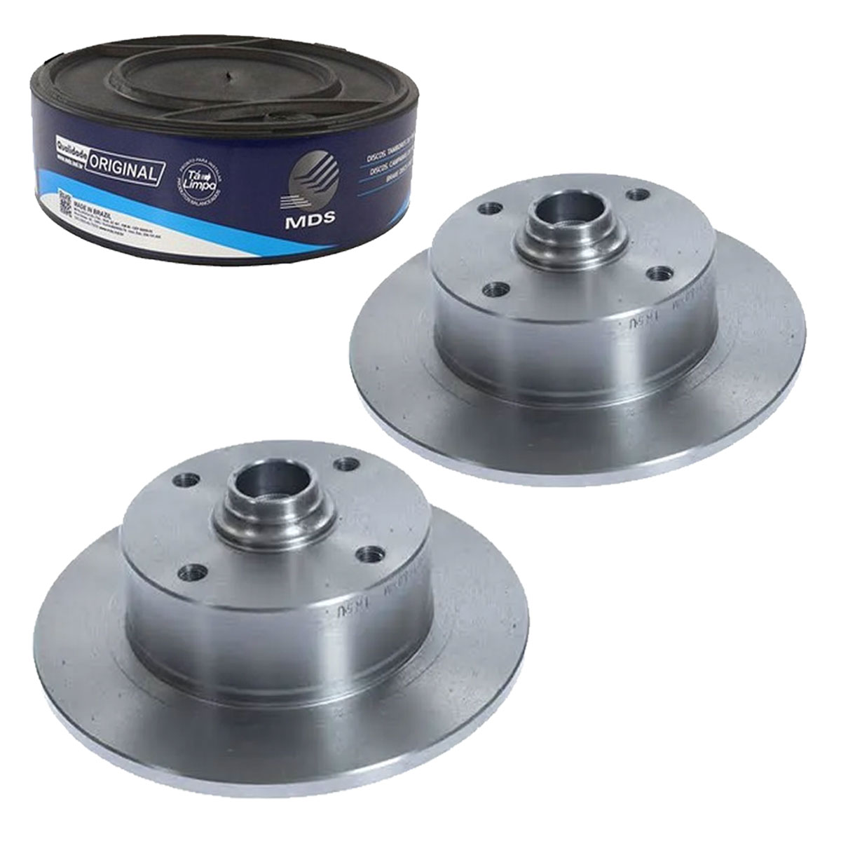 2 Disco Freio Brasilia Fusca Karmann Guia Variant TL X12 x20