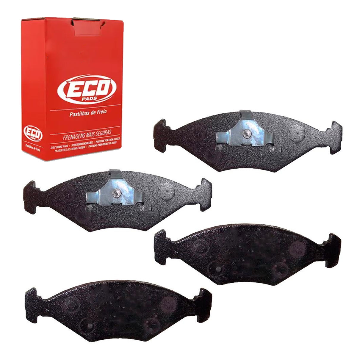 4 Pastilha Freio Uno Way 1.0 Fiorino Fire 1.3 2008 2009 2010