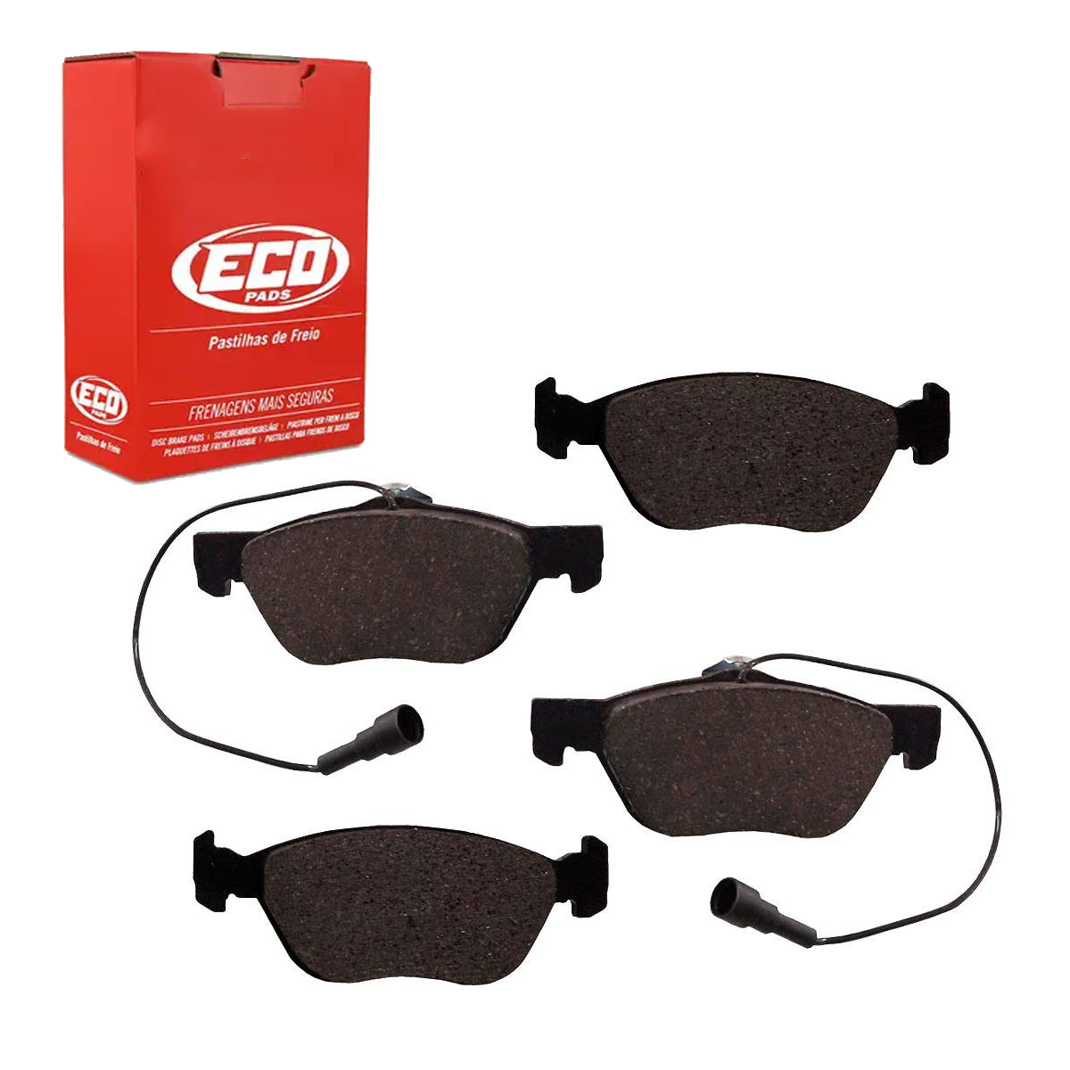 4 Pastilha Freio Palio Weekend Adventure 2006 2007 2008 2009