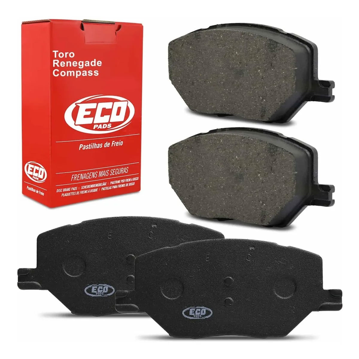 4 Pastilha Freio Dianteira Toro 2017 2018 2019 2020 2021