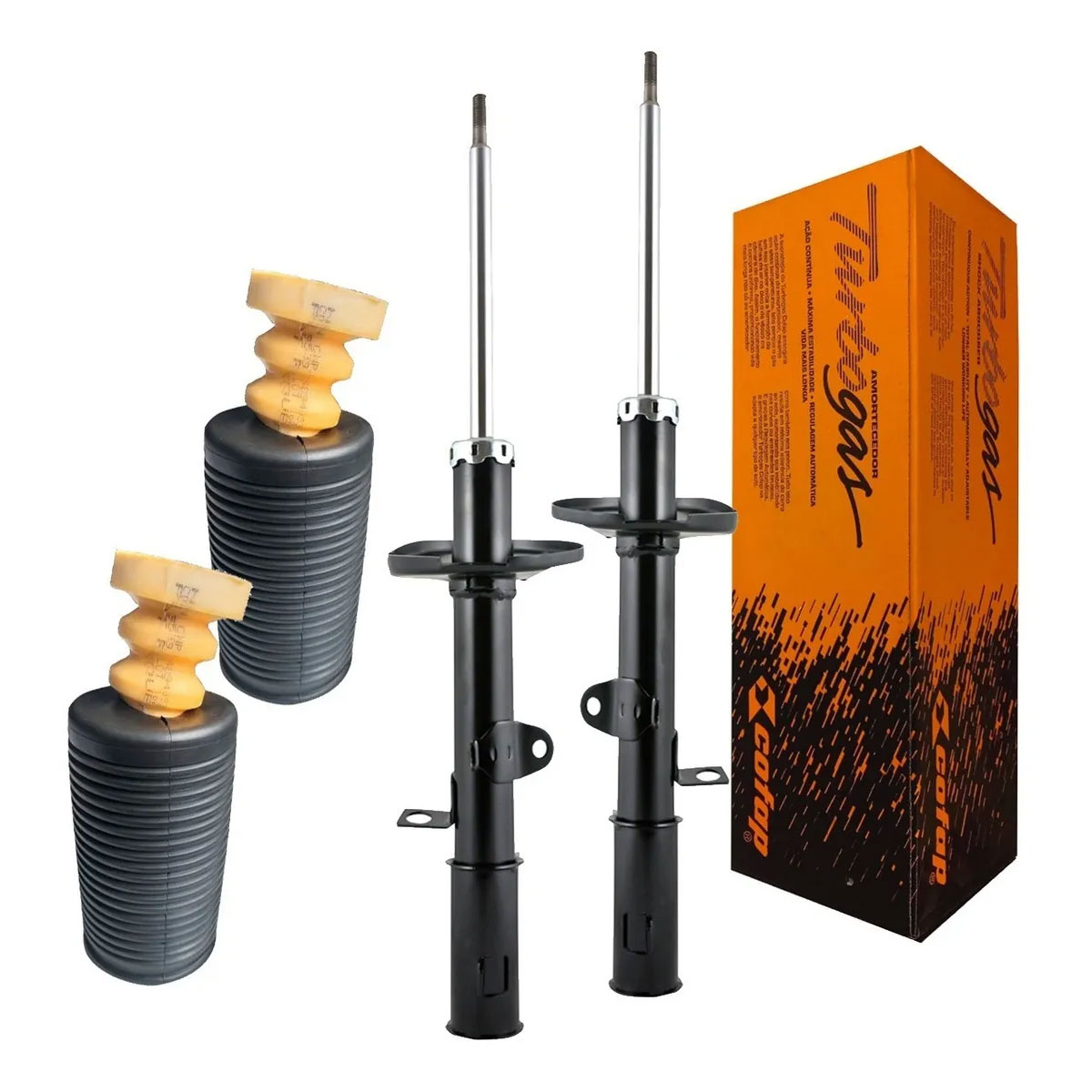 2 Amortecedor Traseiro Batente Corolla 1998 1999 2000 2001