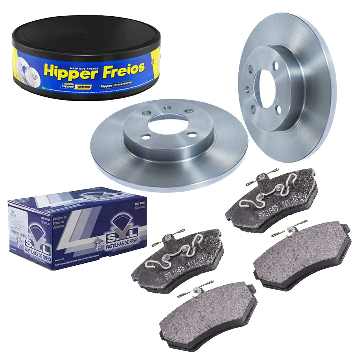 2 Disco Freio + Pastilha Passat Variant 1995 1996 1997 1998