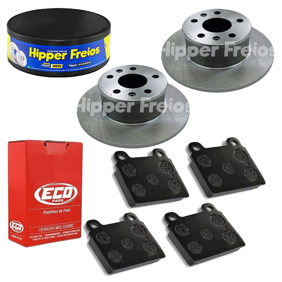 2 Disco Freio + Pastilha Kombi 1999 2000 2001 2002 2003 2004
