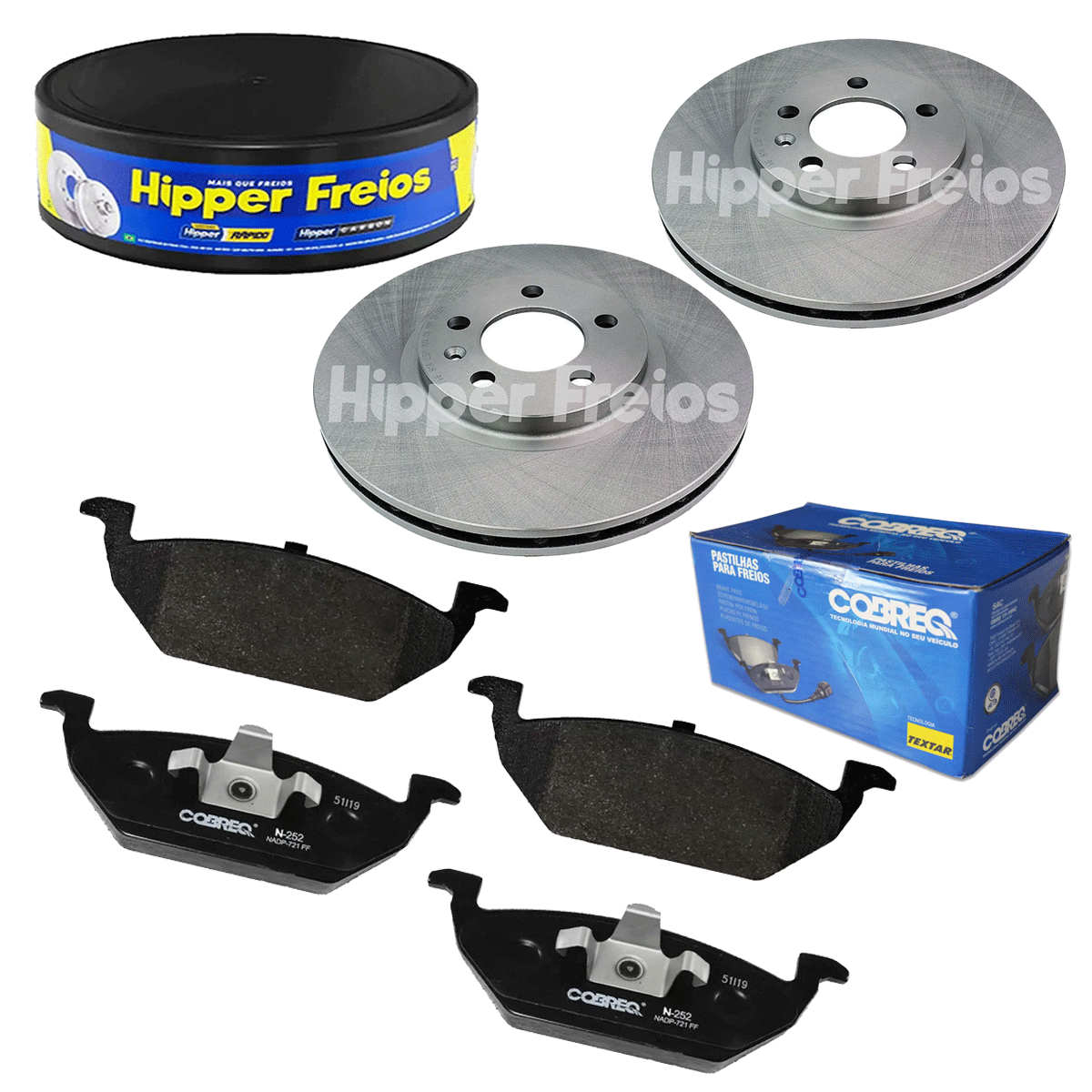 2 Disco Freio + Pastilha Spacecross 2012 2013 2014 2015 2016