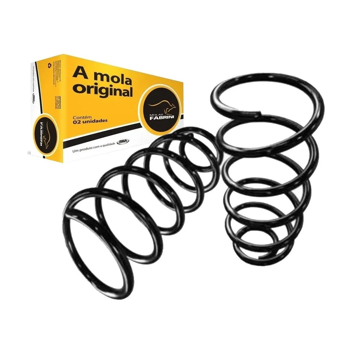 2 Molas Traseira Reforcada Gnv Spin 2012 2013 2014 2015 2016