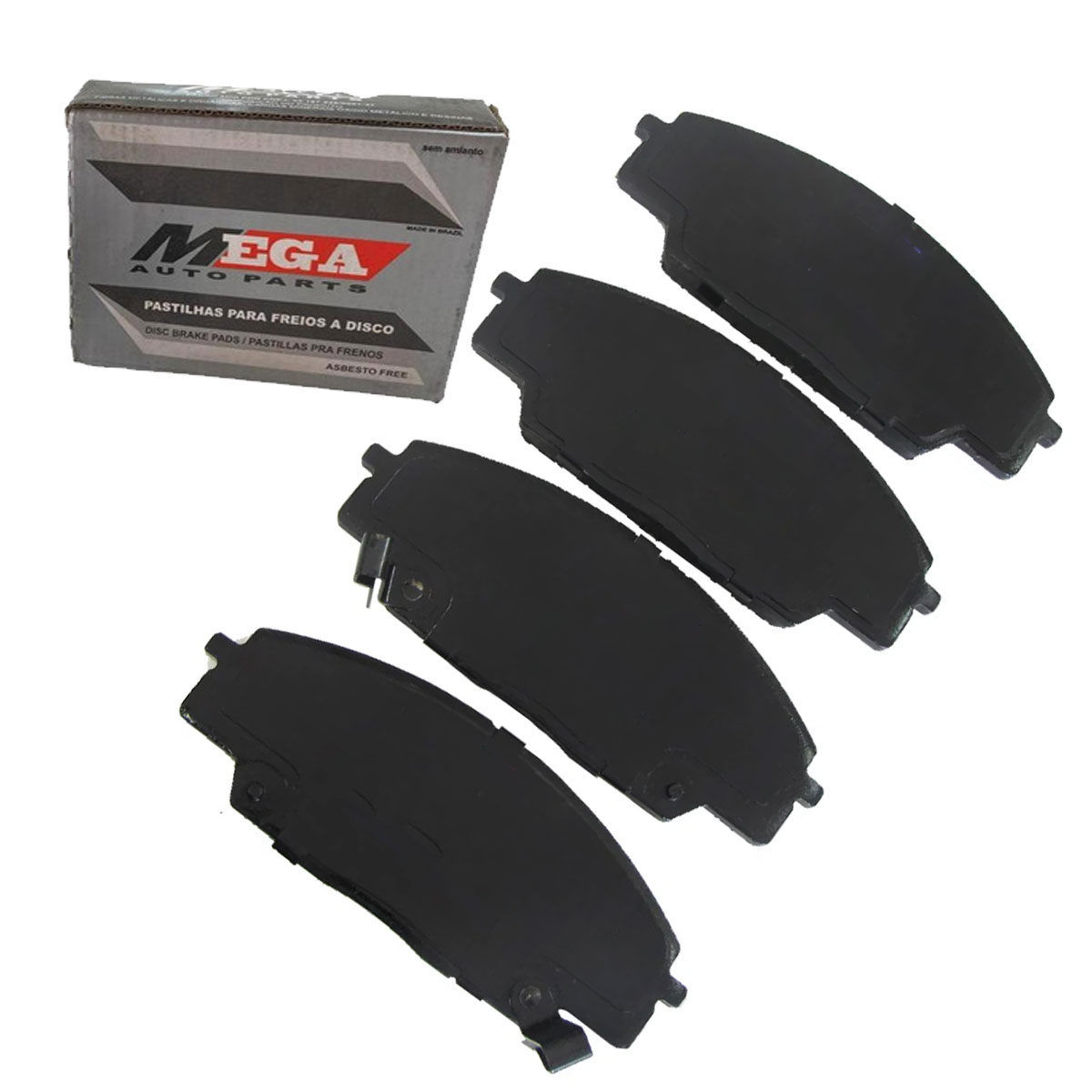 4 Pastilha Freio Dianteira Civic 2.0 Si 2007 2008 2009 2010
