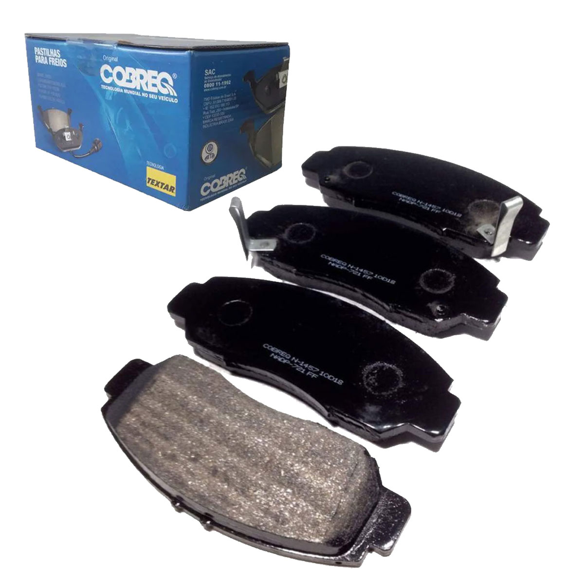4 Pastilha Freio Dianteira Civic 2.0 16V 2013 2014 2015 2016