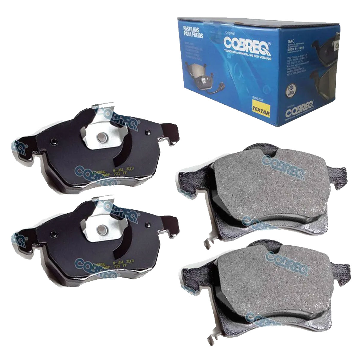 4 Pastilha Freio Dianteira Zafira 2002 2003 2004 2005 2006