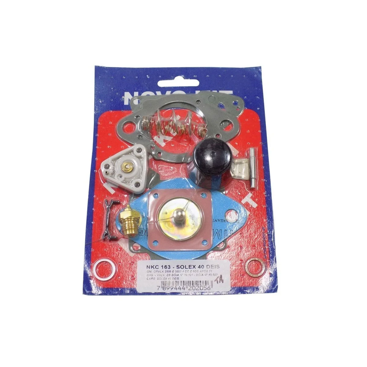 Kit Carburador Solex Opala H40 H44 4/6cc 1971 1972 1973 1974