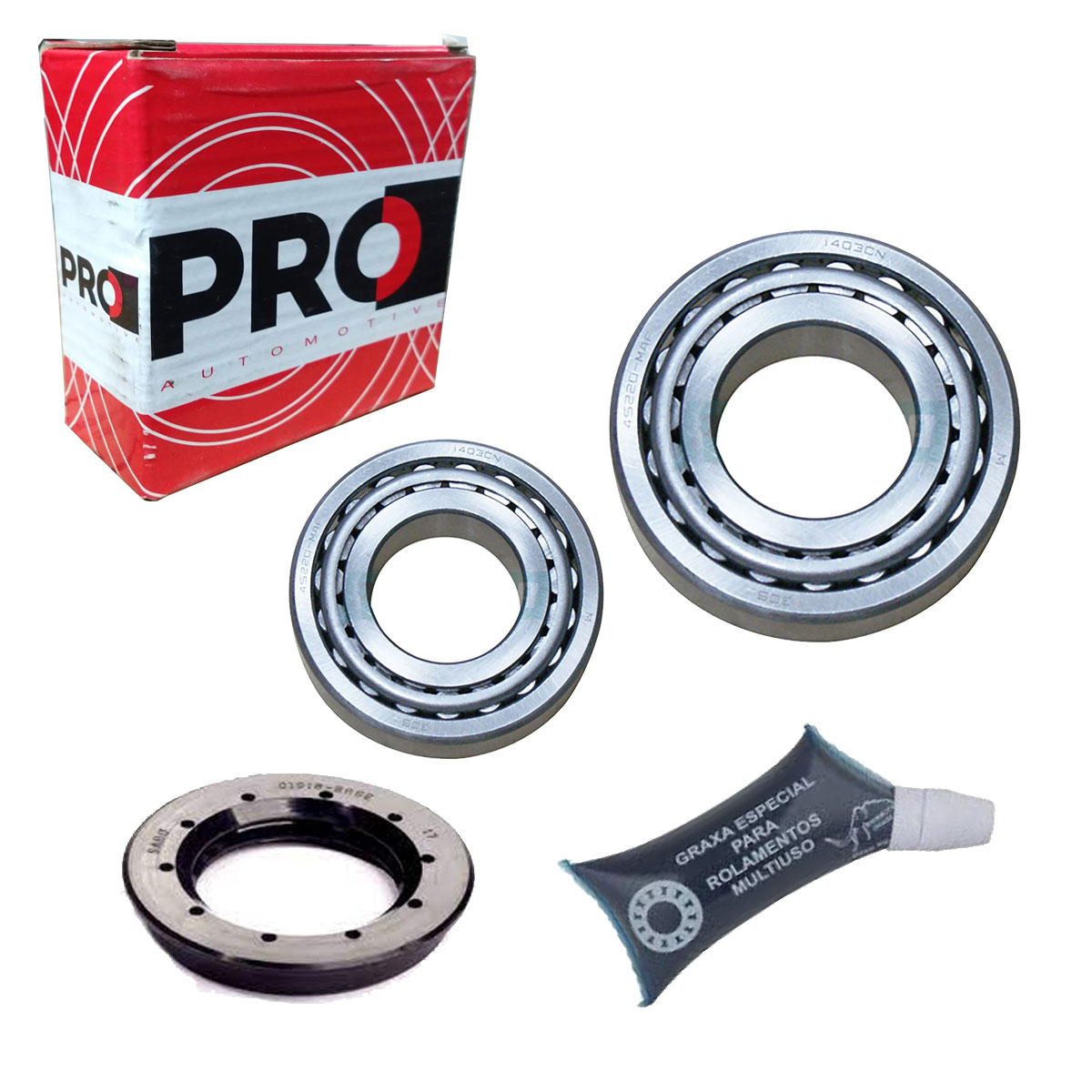 Kit Rolamento Roda Dianteira Opala Caravan 1980 1981 1982