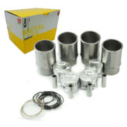 Kit Camisa Pistao Anel Escort Gol 1.6 Cht 1986 A 1991 Alcool