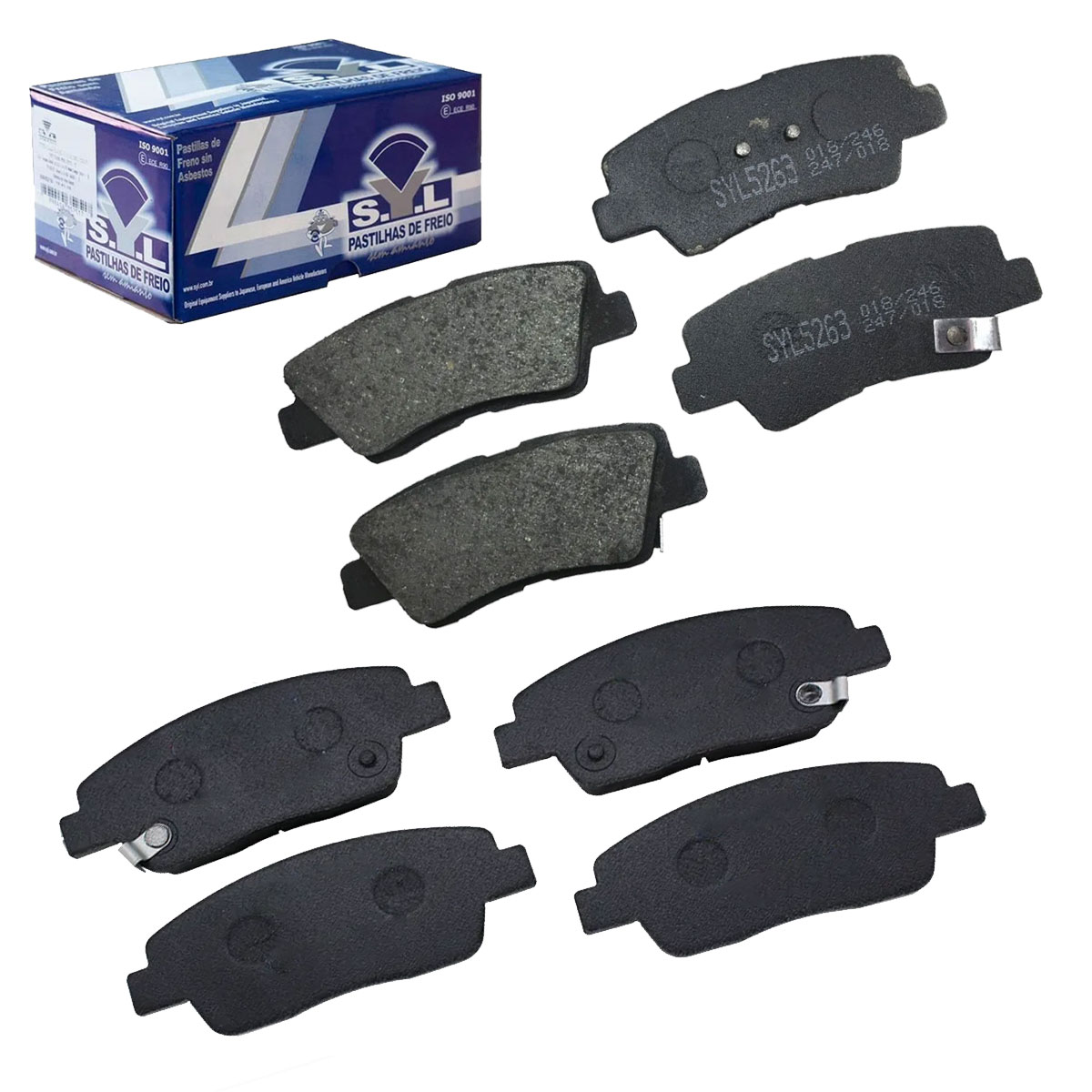 Kit Pastilha Freio Dianteira + Traseira Veloster 1.6 16v