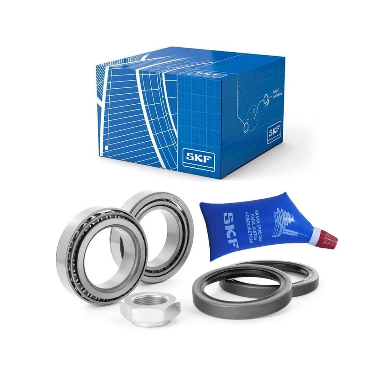 Rolamento Roda Dianteira Apollo 1990 1991 1992 Escort Hobby